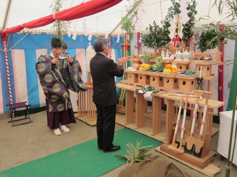 陸前高田市総合交流センター新築工事 地鎮祭