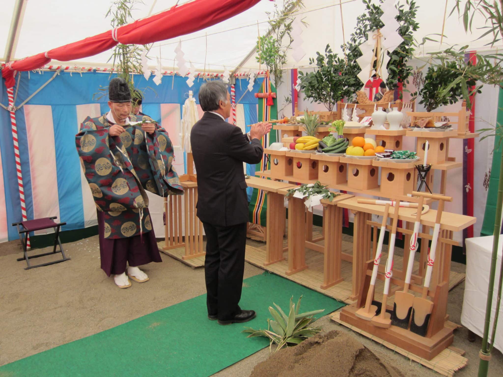 陸前高田市総合交流センター新築工事 地鎮祭