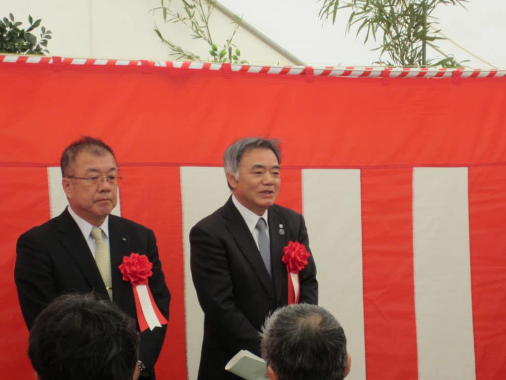 陸前高田市総合交流センター新築工事 地鎮祭