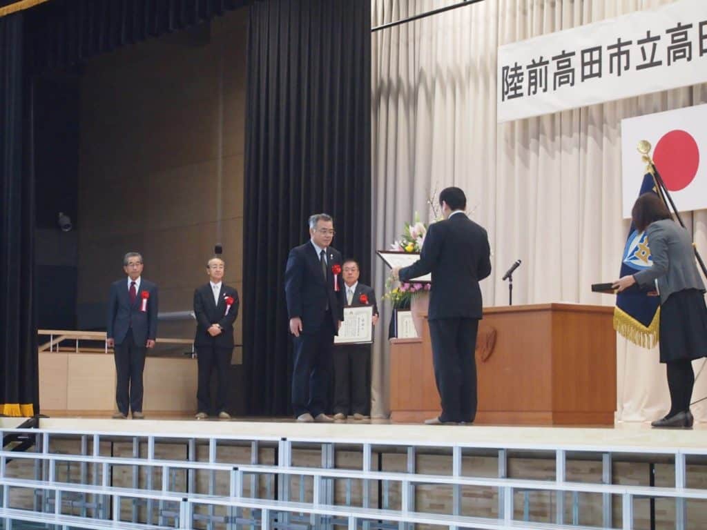 陸前高田市立高田東中学校新校舎竣工式