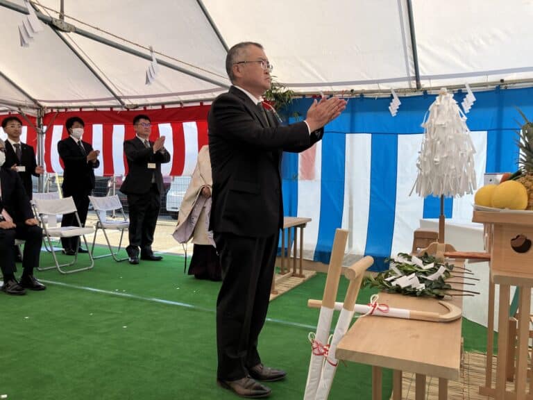 岩手パブリック社屋新築工事の安全祈願祭を執り行いました！