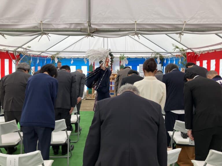 おおどおり鎌田内科クリニック新築工事の安全祈願祭を執り行いました！