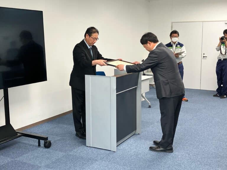 ネクスコ・メンテナンス東北様より優良工事表彰をいただきました！