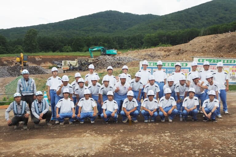 盛岡工業高校土木科1年生を対象に現場見学会を行いました！