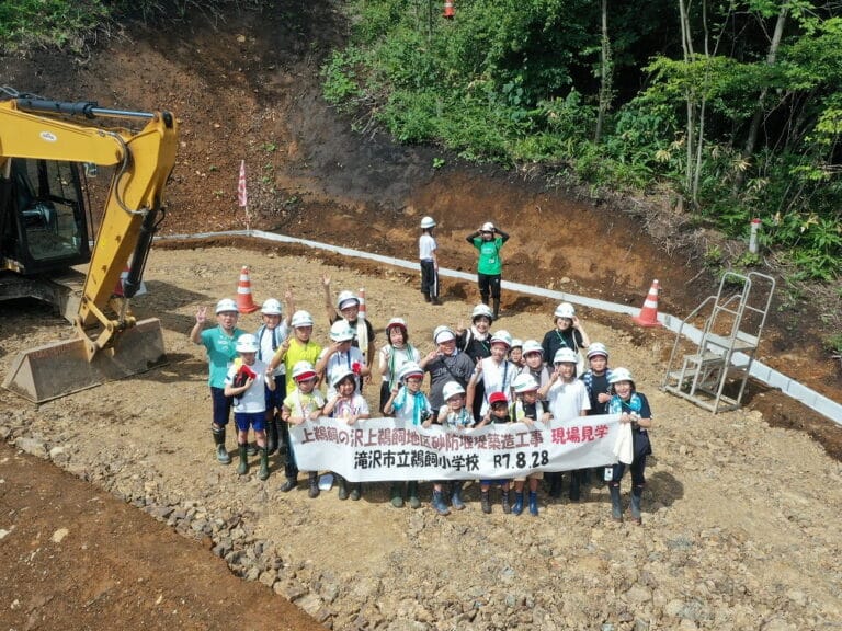 小学生対象の令和7年度土砂災害出前講座が開催されました！